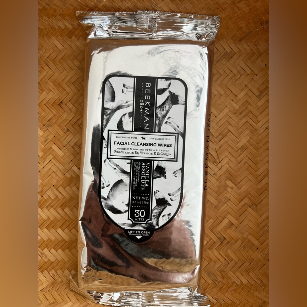 Beekman Facial Cleansing Wipes